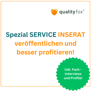 qualityfox-Spezial Service Inserat