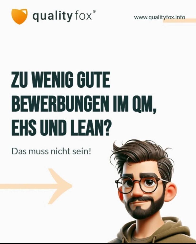 zu wenig QM Bewerbungen - qualityfox