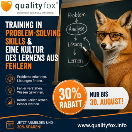 qualityfox Popup Problemlösungskompetenz